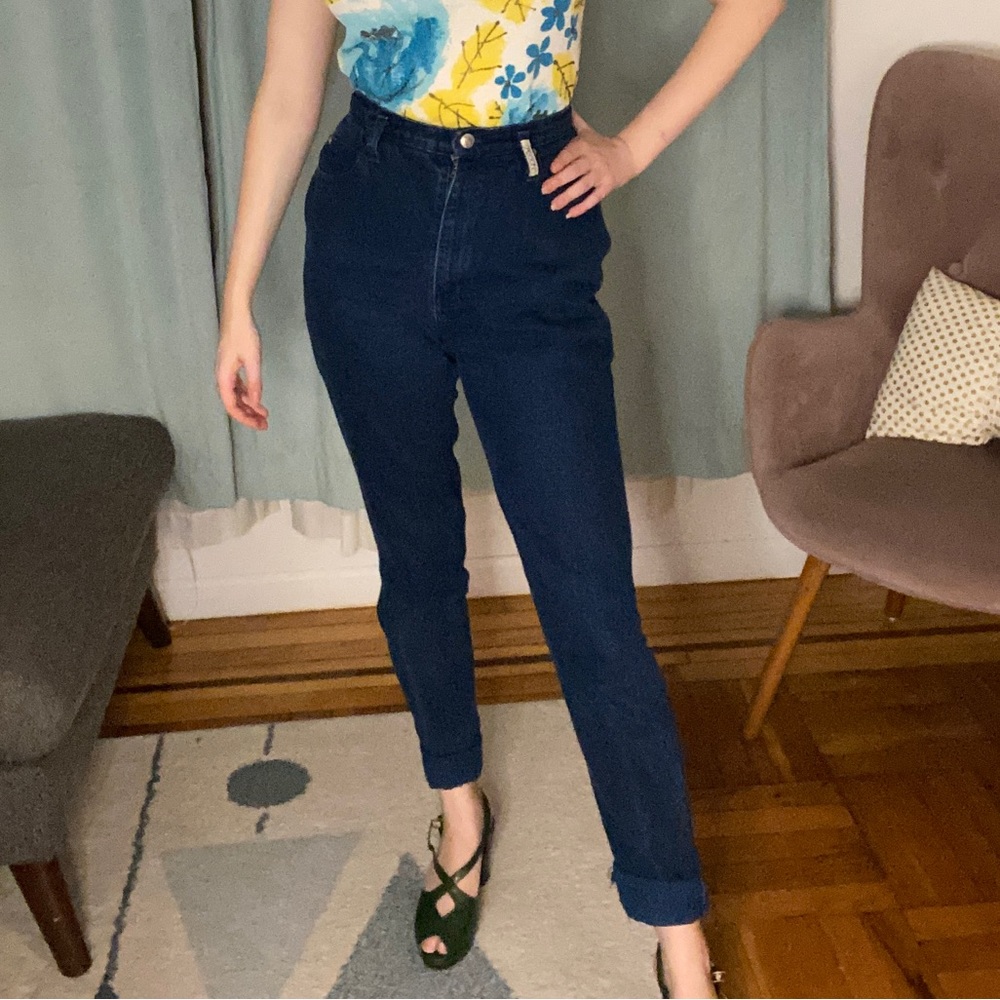 Vintage 80s Sasson Jeans High Waisted